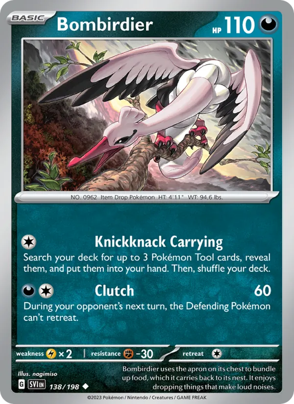 Bombirdier 138/198 — Scarlet & Violet