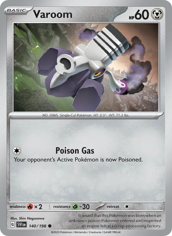 Varoom 140/198 — Scarlet & Violet