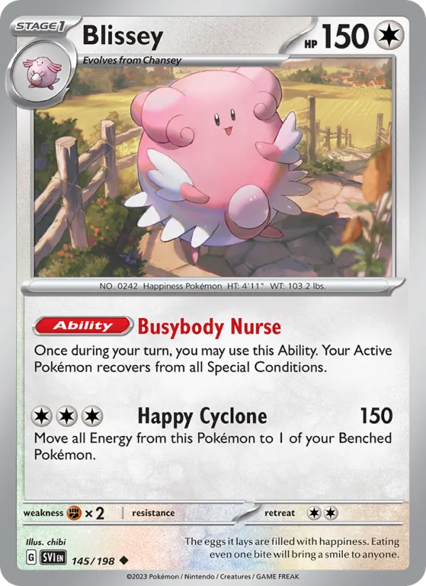 Blissey 145/198 — Scarlet & Violet