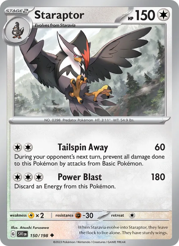 Staraptor 150/198 — Scarlet & Violet