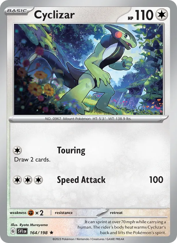 Cyclizar 164/198 — Scarlet & Violet
