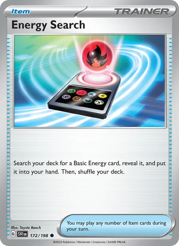 Energy Search 172/198 — Scarlet & Violet