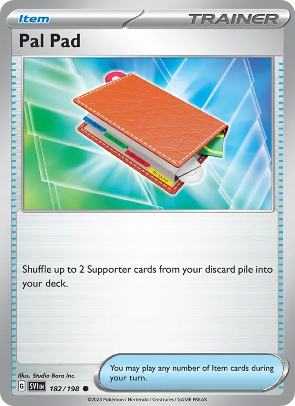 Pal Pad 182/198 — Scarlet & Violet