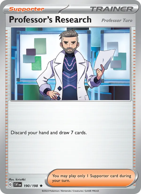 Professor's Research 190/198 — Scarlet & Violet