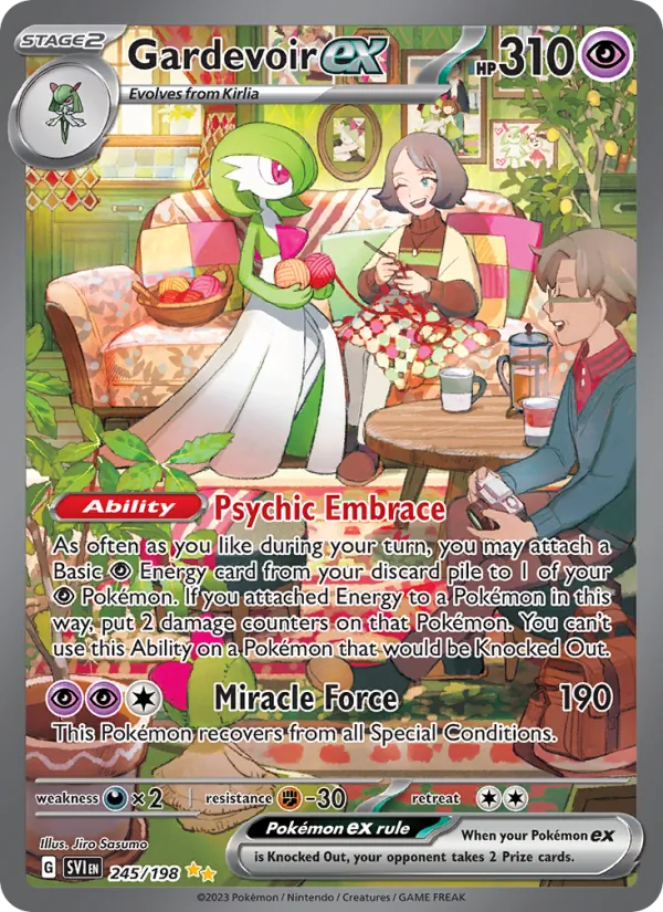 Gardevoir ex 245/198 — Scarlet & Violet