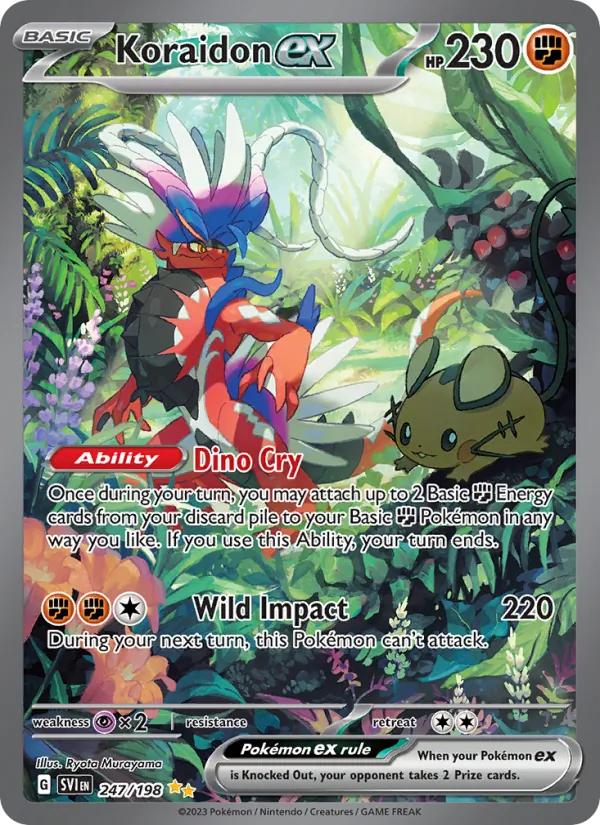 Koraidon ex 247/198 — Scarlet & Violet