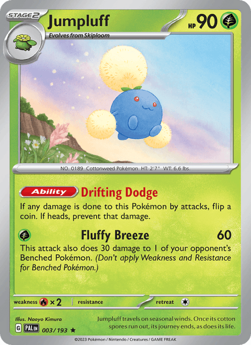Jumpluff 003/193 — Paldea Evolved