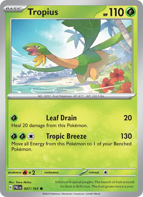 Tropius 007/193 — Paldea Evolved