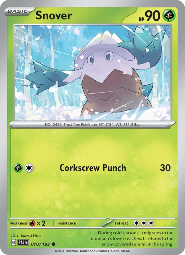 Snover 010/193 — Paldea Evolved