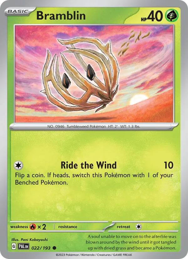 Bramblin 022/193 — Paldea Evolved