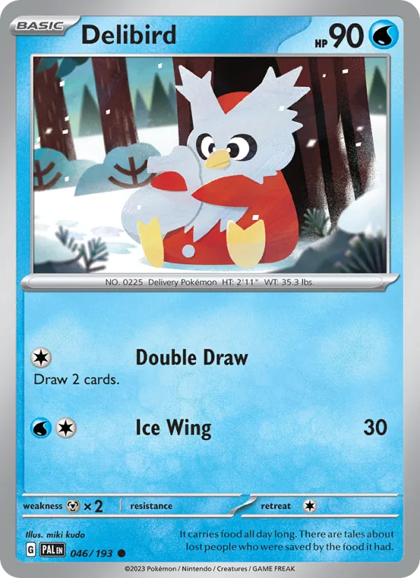 Delibird 046/193 — Paldea Evolved