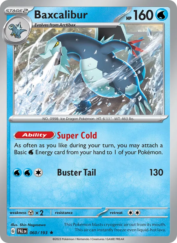 Baxcalibur 060/193 — Paldea Evolved