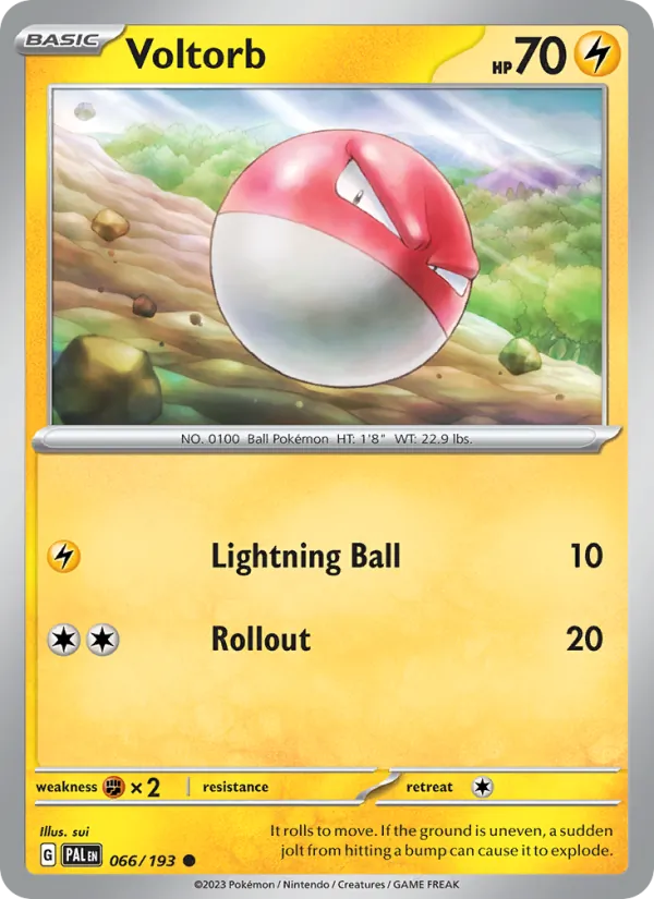 Voltorb 066/193 — Paldea Evolved