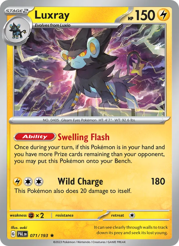 Luxray 071/193 — Paldea Evolved