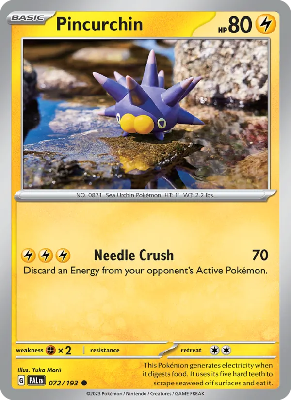 Pincurchin 072/193 — Paldea Evolved