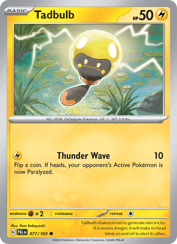 Tadbulb 077/193 — Paldea Evolved