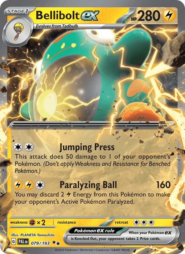 Bellibolt ex 079/193 — Paldea Evolved