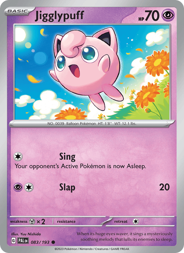 Jigglypuff 083/193 — Paldea Evolved