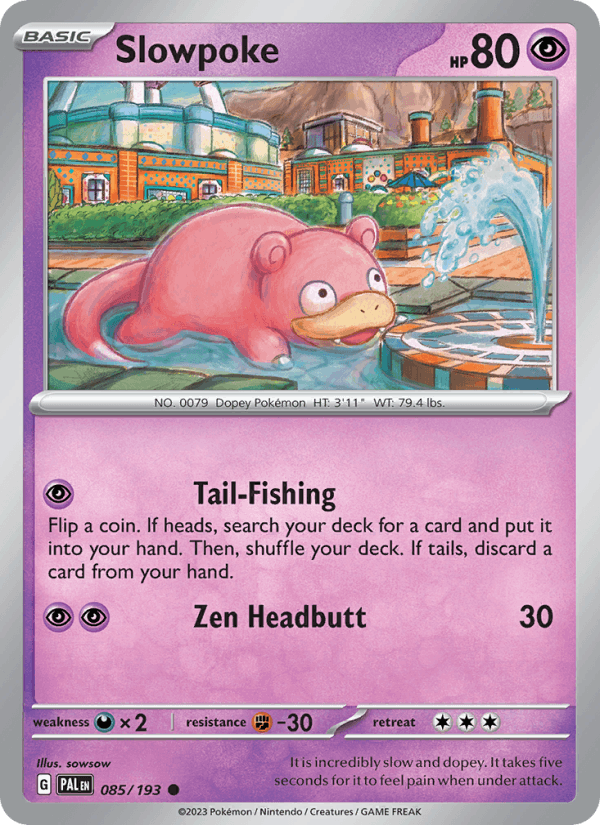 Slowpoke 085/193 — Paldea Evolved