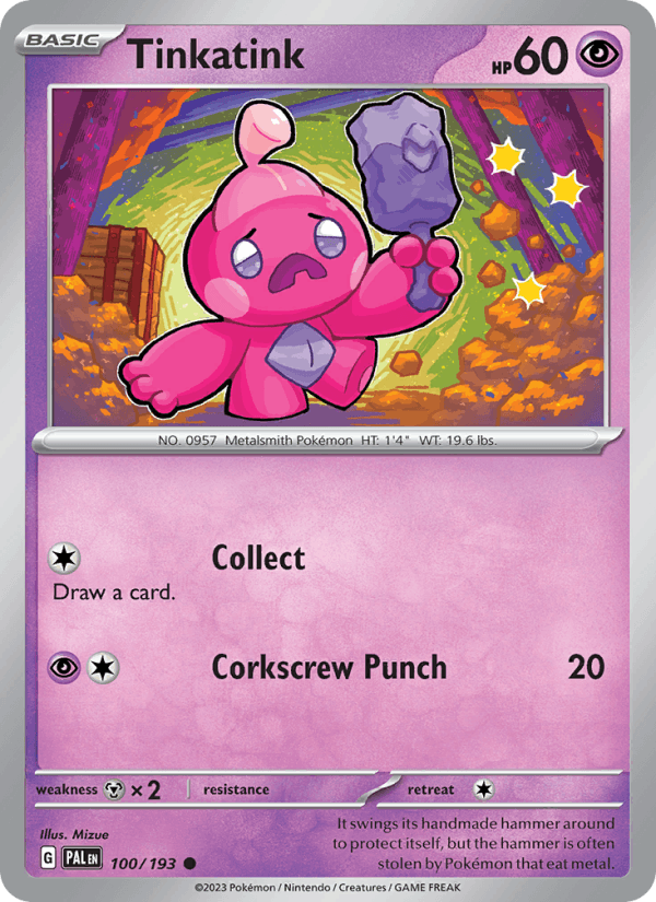 Tinkatink 100/193 — Paldea Evolved
