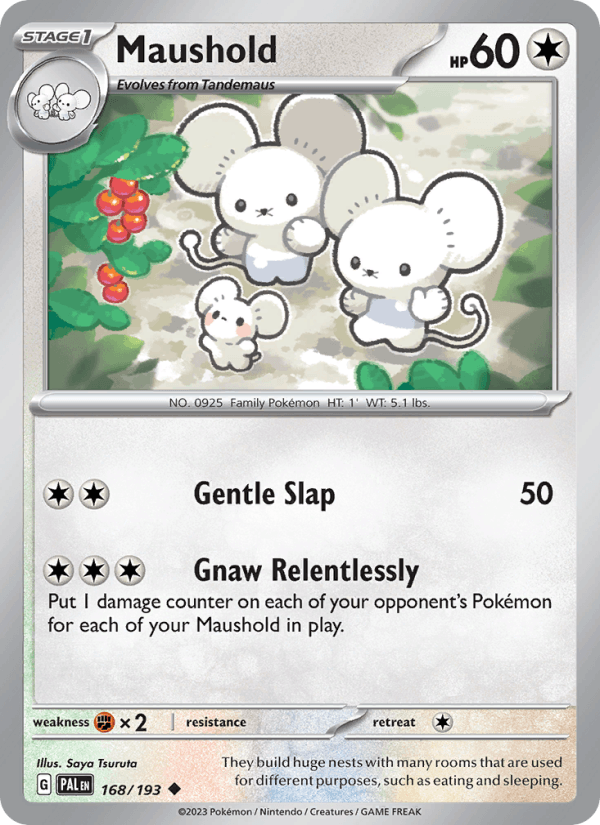 Maushold 168/193 — Paldea Evolved