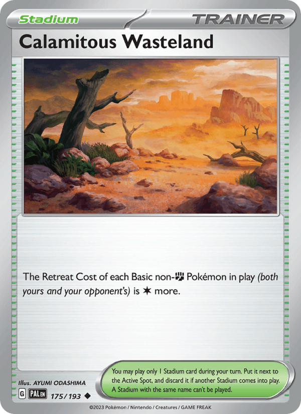 Calamitous Wasteland 175/193 — Paldea Evolved