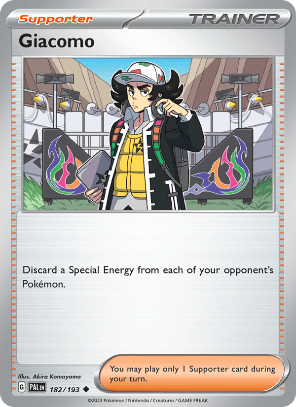 Giacomo 182/193 — Paldea Evolved