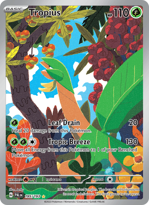 Tropius 195/193 — Paldea Evolved