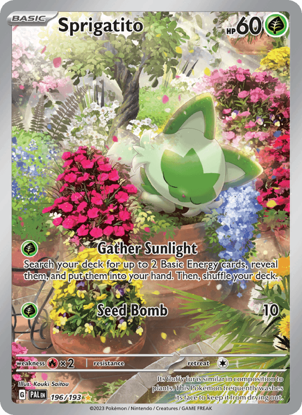 Sprigatito 196/193 — Paldea Evolved
