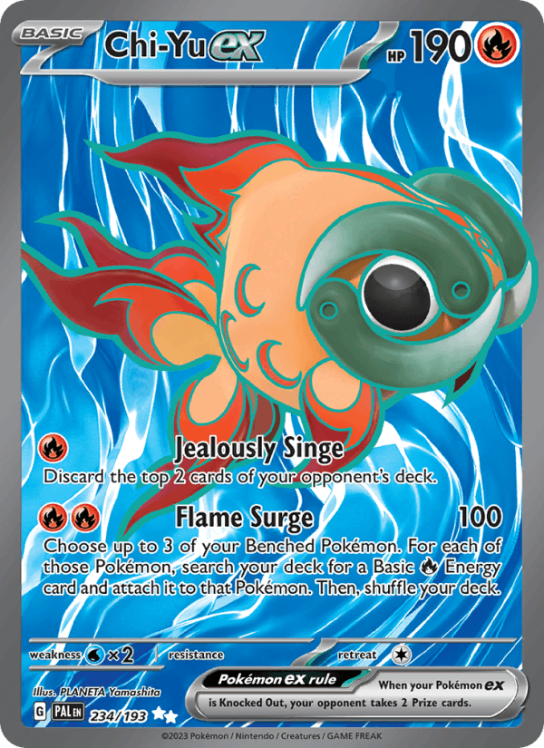 Chi-Yu ex 234/193 — Paldea Evolved