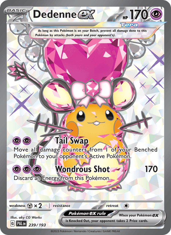 Dedenne ex 239/193 — Paldea Evolved