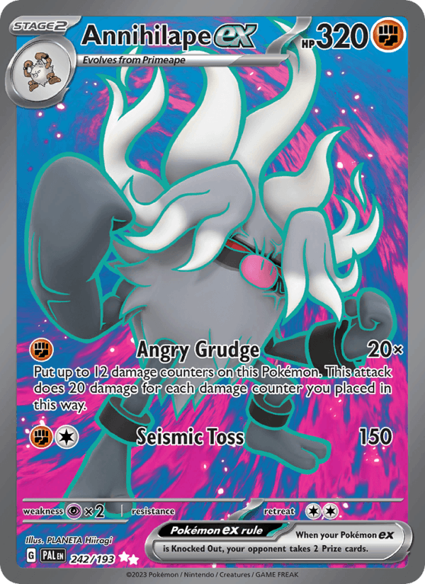 Annihilape ex 242/193 — Paldea Evolved