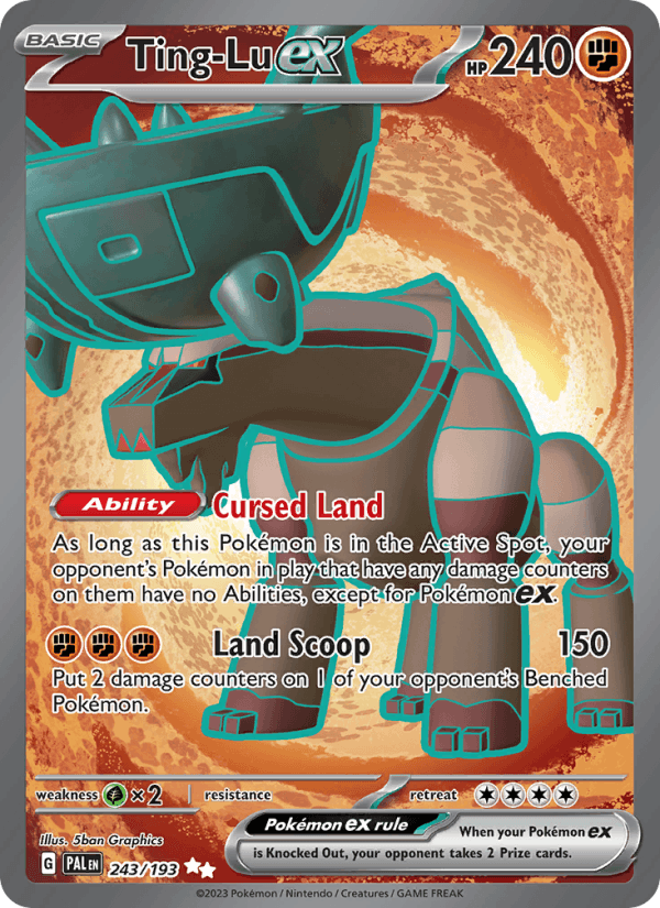 Ting-Lu ex 243/193 — Paldea Evolved