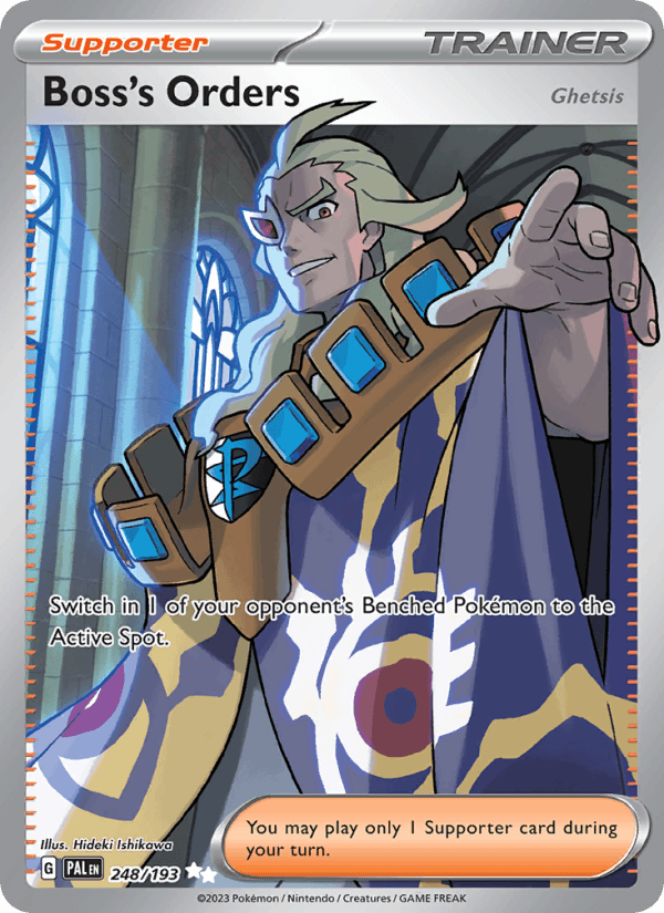 Boss's Orders 248/193 — Paldea Evolved