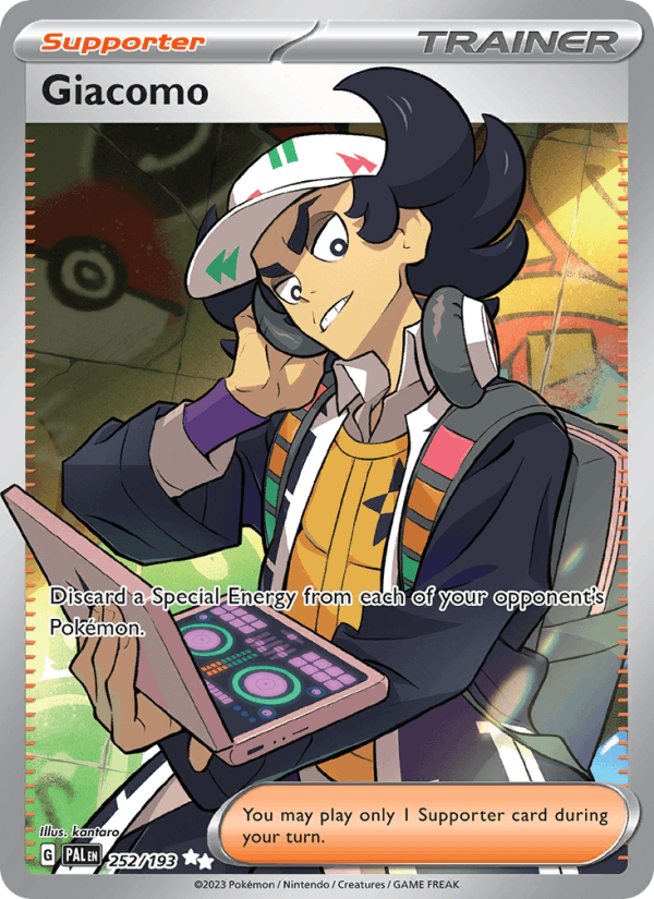 Giacomo 252/193 — Paldea Evolved