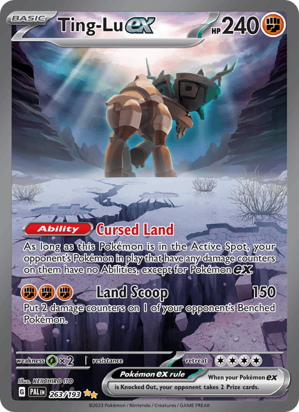 Ting-Lu ex 263/193 — Paldea Evolved