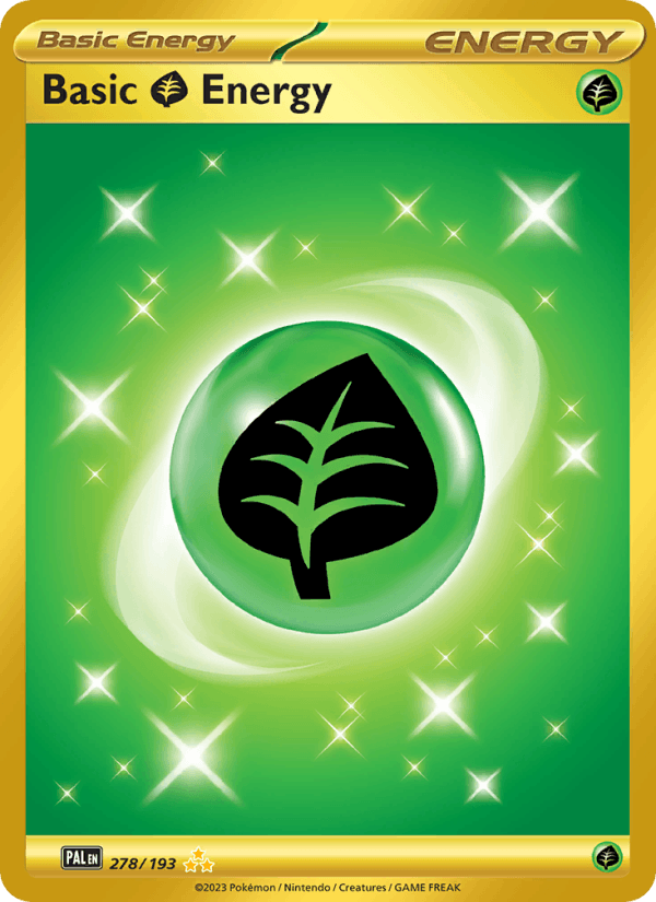 Basic Grass Energy 278/193 — Paldea Evolved