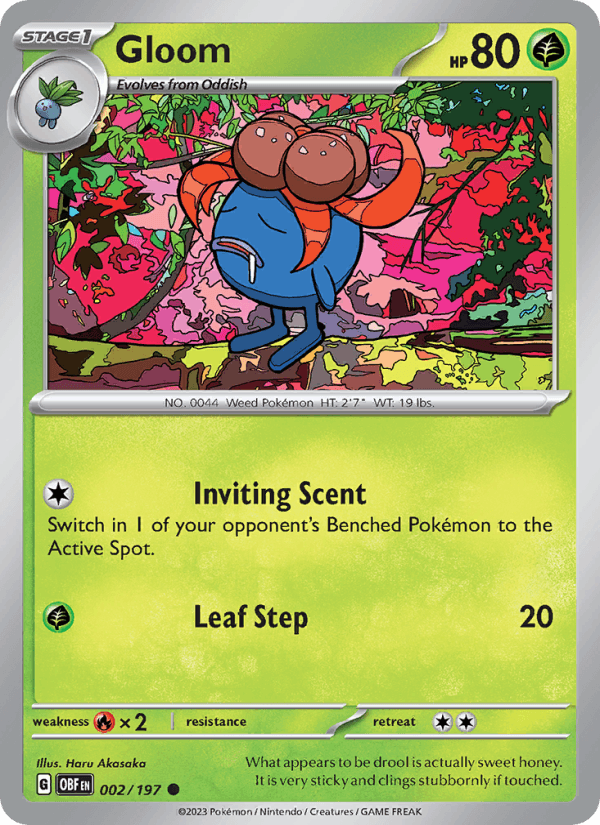 Gloom 002/197 — Obsidian Flames