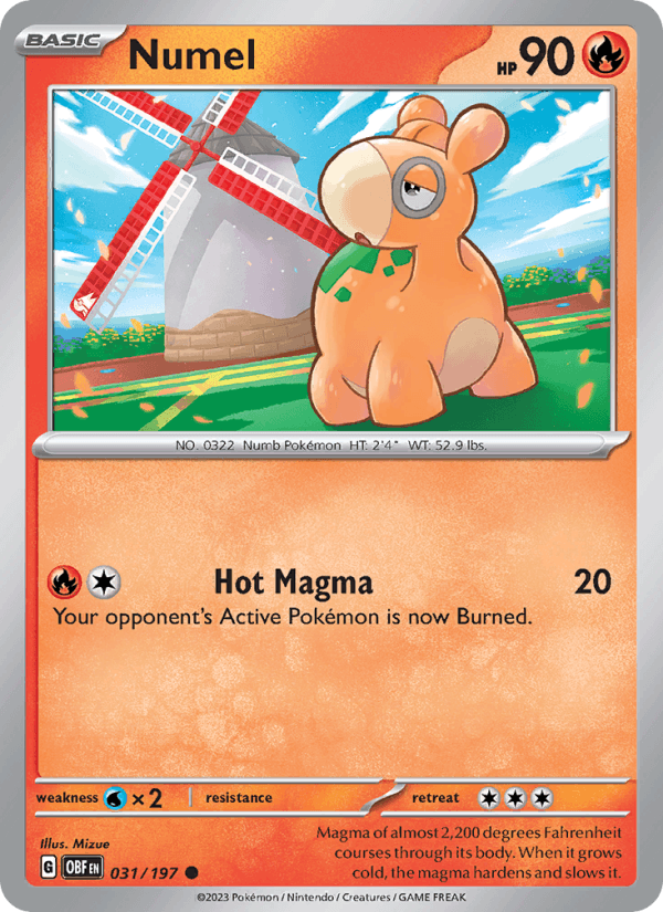 Numel 031/197 — Obsidian Flames