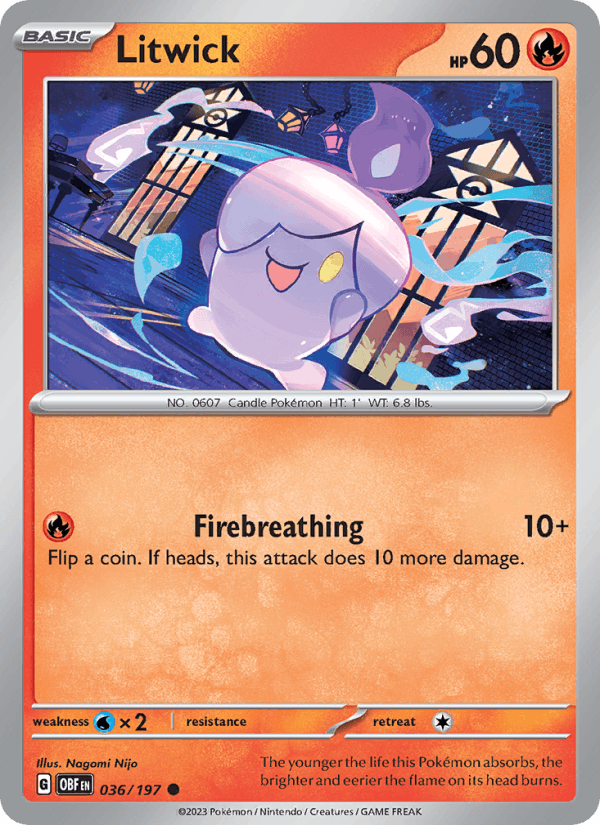 Litwick 036/197 — Obsidian Flames