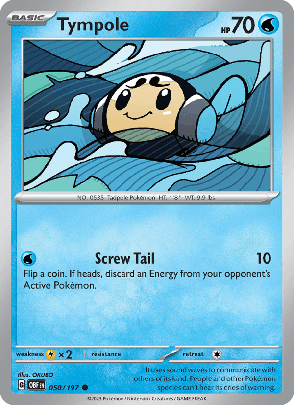 Tympole 050/197 — Obsidian Flames