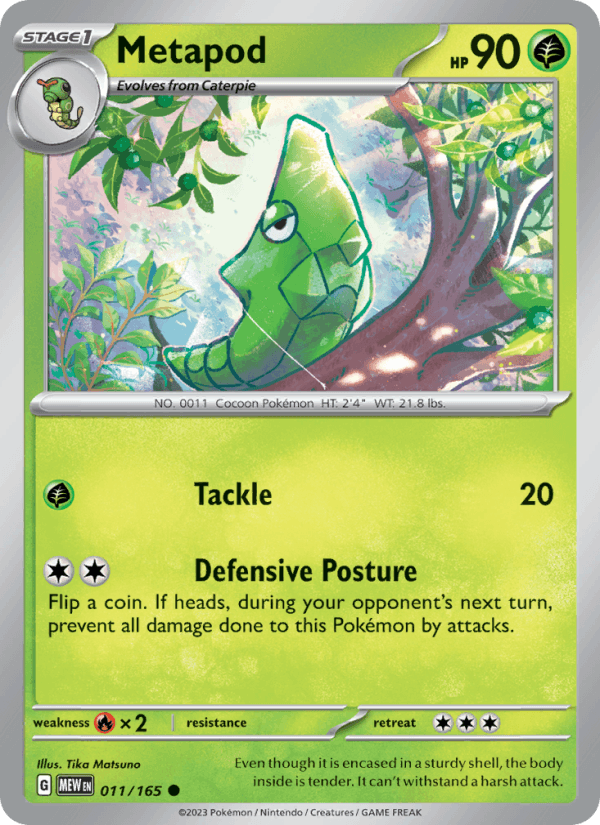 Metapod 011/165 — 151