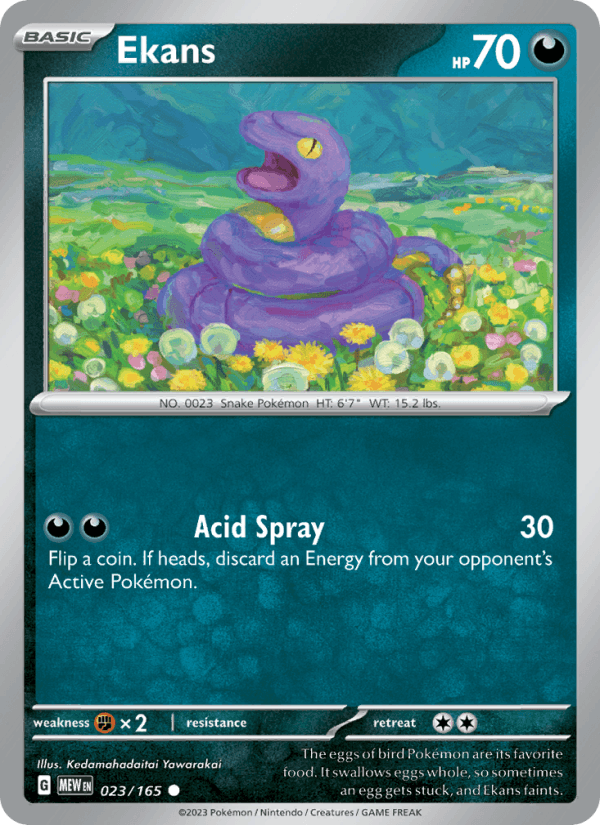 Ekans 023/165 — 151