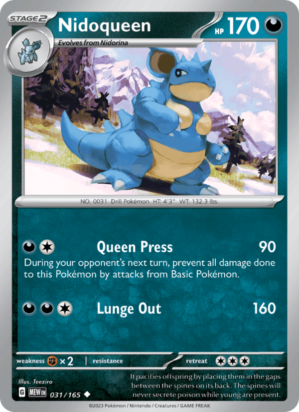 Nidoqueen 031/165 — 151
