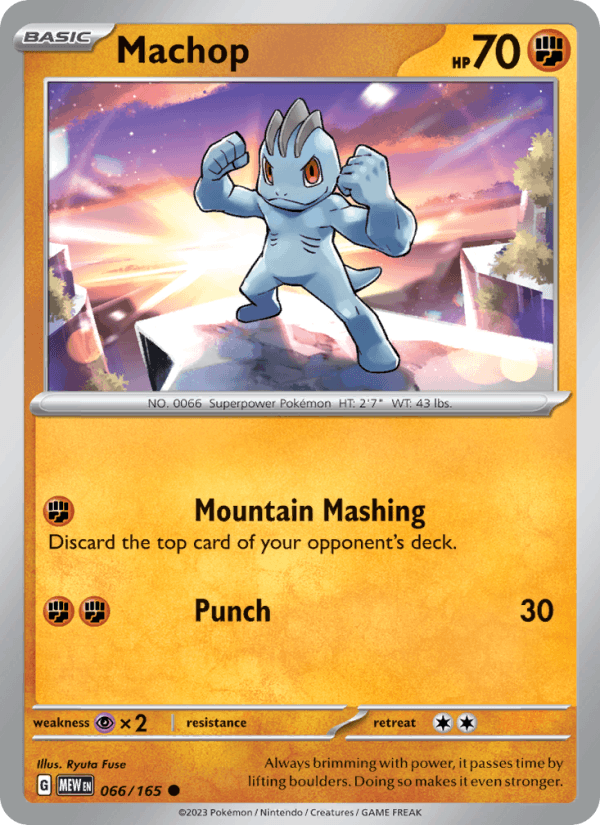 Machop 066/165 — 151