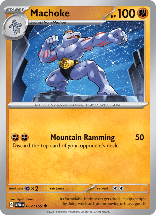 Machoke 067/165 — 151