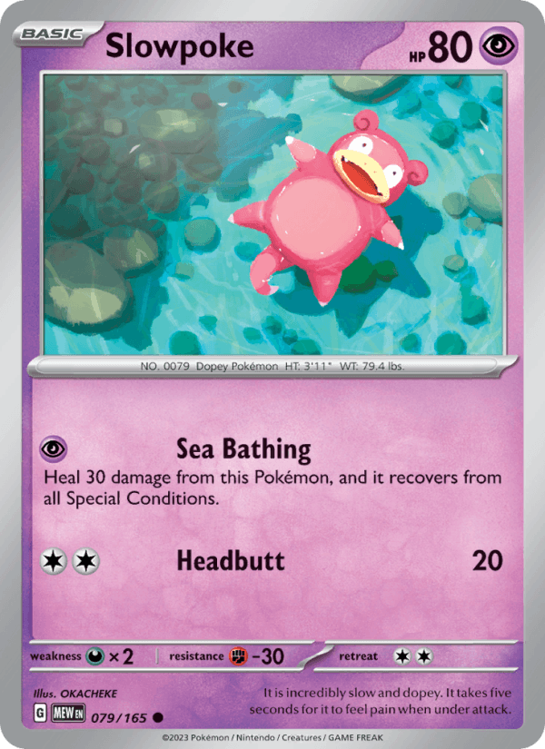 Slowpoke 079/165 — 151