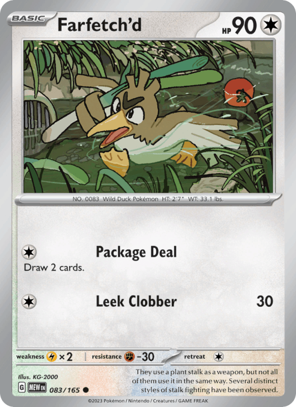 Farfetch'd 083/165 — 151