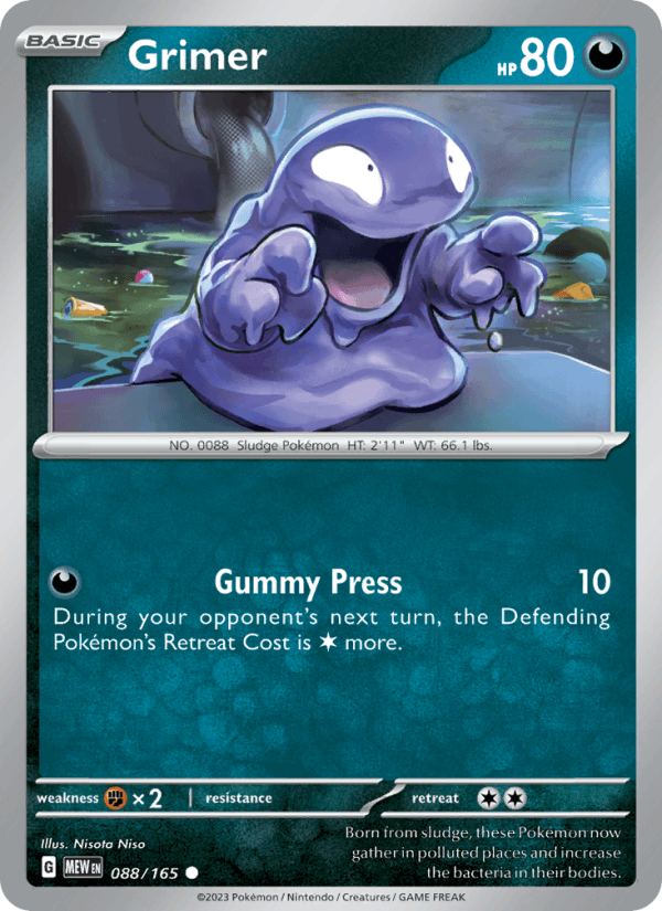 Grimer 088/165 — 151