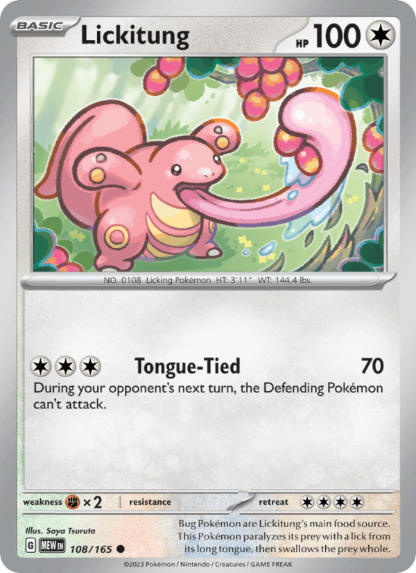 Lickitung 108/165 — 151